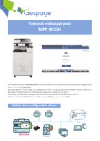 Embedded terminal for MFP RICOH 8 • Gespage