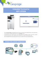 Embedded terminal for MFP EPSON 3 • Gespage