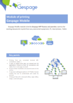 Gespage Mobile Module 1 • Gespage