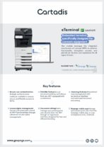 Embedded terminal for MFP LEXMARK 7 • Gespage
