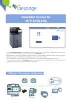 Embedded terminal for MFP KYOCERA 6 • Gespage