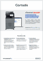 Embedded terminal for MFP SHARP 9 • Gespage