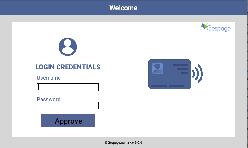 Embedded terminal Lexmark