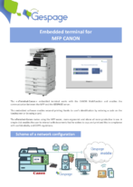 Embedded terminal for CANON 2 • Gespage