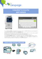 Embedded terminal for MFP XEROX 11 • Gespage